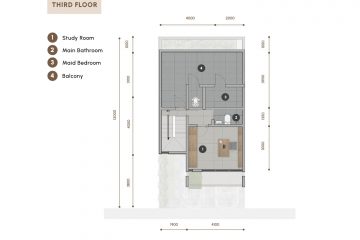 Cavana Lebak Bulus Layout 3rd floor